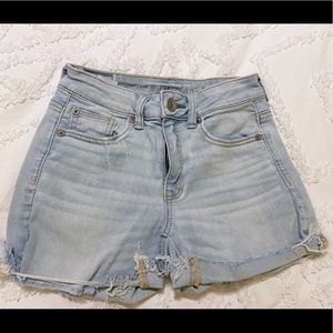 AE denim cut off shorts